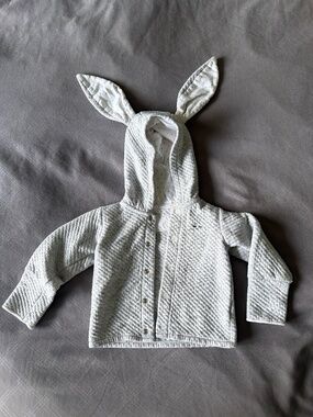 Livly 9-12m baby hoodie with bunny ears unisex